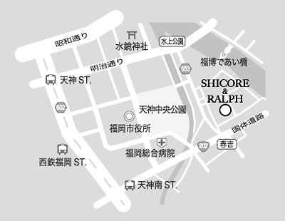 RALPH＆SHICORE（ラルフ＆シコア）地図